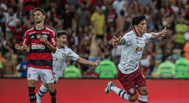 FLUMINENSE VENCE FLAMENGO DE VIRADA E CONQUISTA A TAÇA GUANABARA