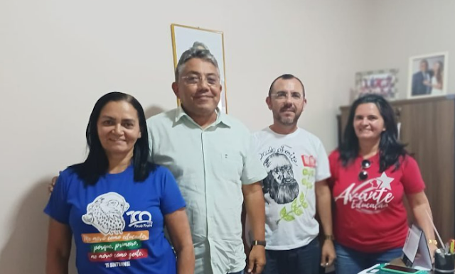 PREFEITO JOSÉ ARNOR SE REÚNE COM SINTE-RN E CONFIRMA REAJUSTE DO PISO DOS PROFESSORES DE 2023