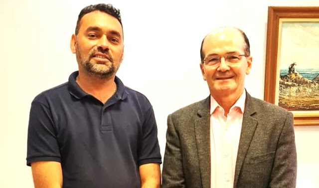 PREFEITO JUNINHO TEM AGENDA COM SECRETÁRIO ESTADUAL DE INFRAESTRUTURA EM BUSCA DE INVESTIMENTOS PARA PASSAGEM