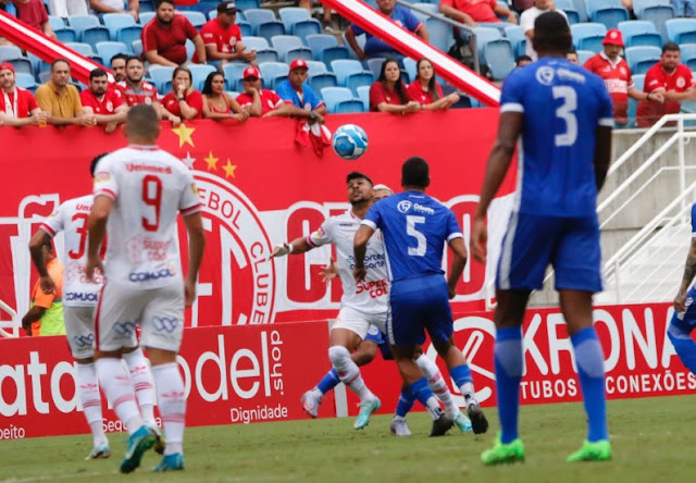 SÉRIE C: AMÉRICA-RN PERDE PARA O CONFIANÇA-SE NA ARENA DAS DUNAS E SEGUE NA ZONA DE REBAIXAMENTO