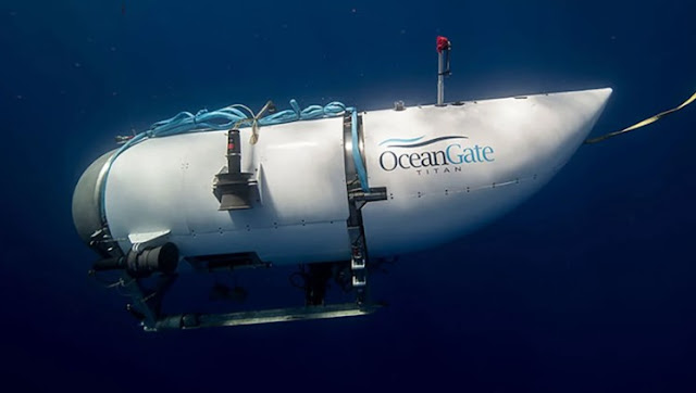 SUBMARINO DESAPARECIDO EM EXPEDIÇÃO AO TITANIC TEM DE 70 A 96 HORAS DE OXIGÊNIO