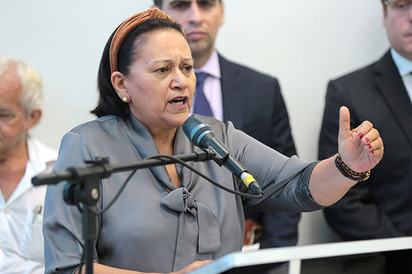 GOVERNADORA DIZ QUE COGITA FICAR ATÉ O FIM DO MANDATO E NÃO SER CANDIDATA A NADA EM 2026