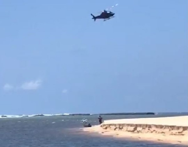 JOVEM ESTÁ DESAPARECIDO APÓS EMBARCAÇÃO AFUNDAR NO LITORAL SUL DO RN; BOMBEIROS ESTÃO NA BUSCA