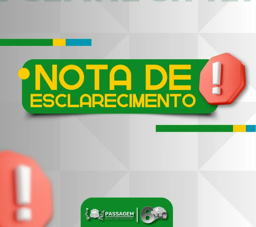 PREFEITURA DE PASSAGEM EMITE NOTA DE ESCLARECIMENTO SOBRE UM JOVEM TER SIDO CONVIDADO A SE RETIRAR DE UMA PRAÇA PÚBLICA