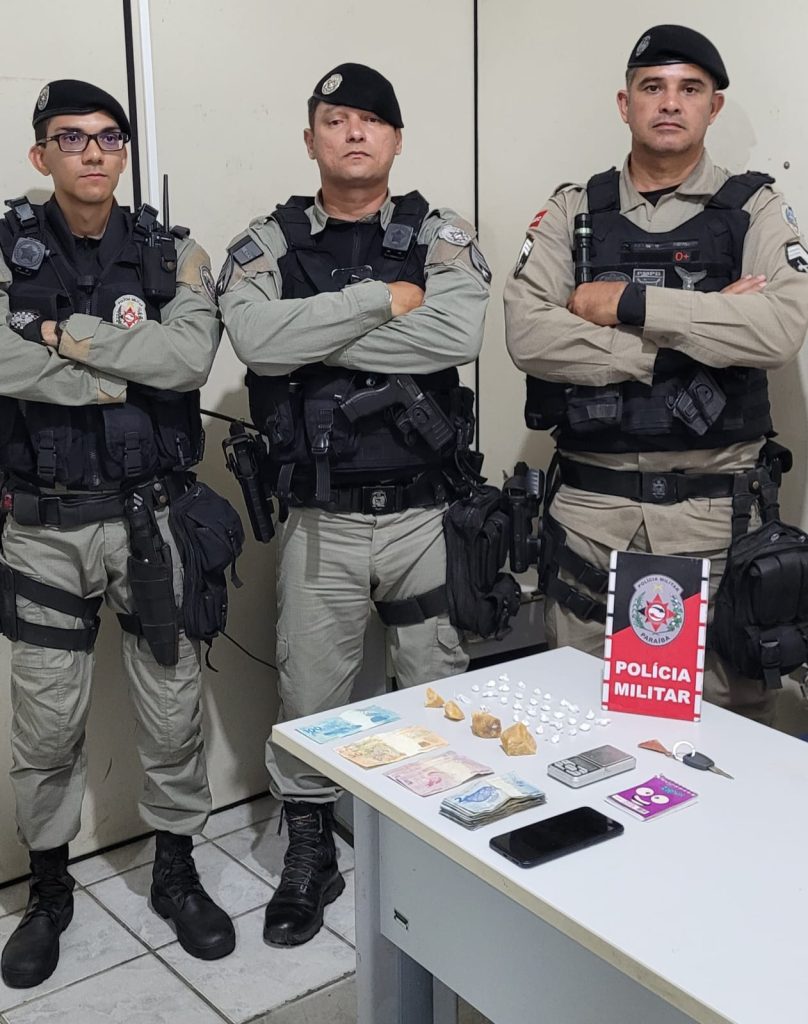 PM E PC PRENDEM SUSPEITO DE PARTICIPAR DE ASSALTO NA CASA DO PREFEITO DE LOGRADOURO/PB