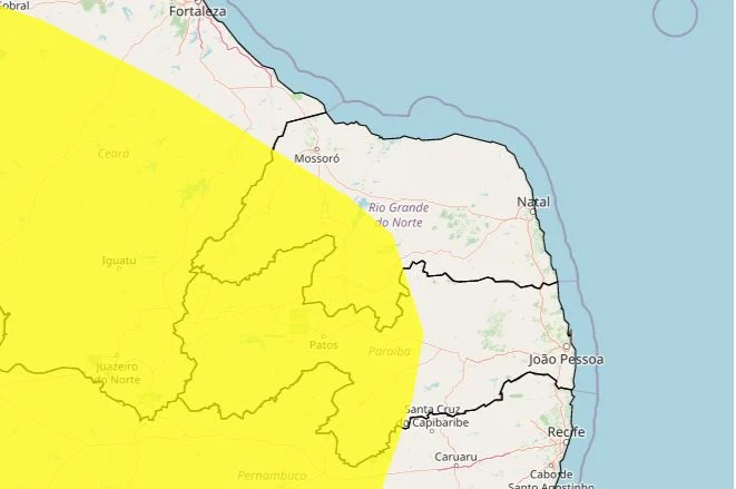 RN ESTÁ COM 73 MUNICÍPIOS SOB AVISO DE BAIXA UMIDADE; CONFIRA