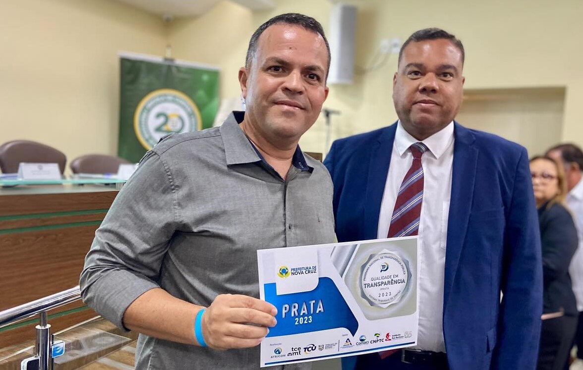 GESTÃO DO PREFEITO FLAVIO DE BEROI RECEBE PRÊMIO “SELO DE QUALIDADE EM TRANSPARÊNCIA PÚBLICA” 2023 DO TCE-RN