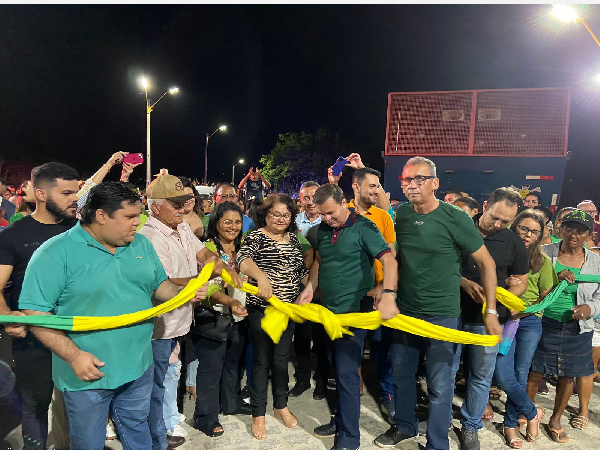 PREFEITURA DE NOVA CRUZ REALIZA INAUGURAÇÃO DE OBRAS NAS COMUNIDADES DO TRIGUEIRO E FORTALEZA