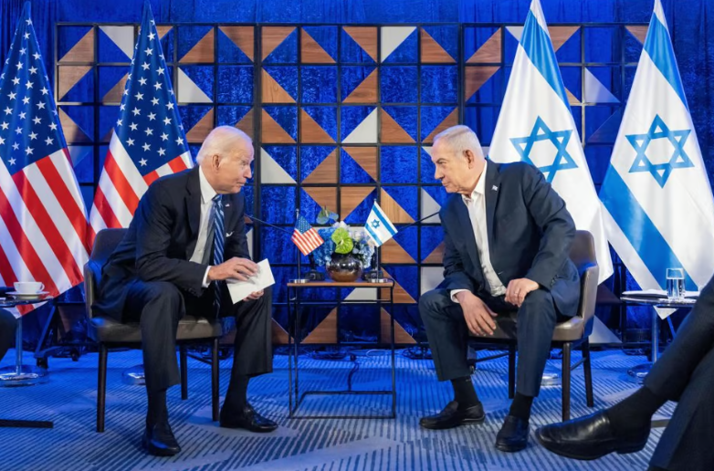 NETANYAHU DIZ A BIDEN QUE GUERRA CONTINUARÁ ATÉ O FIM DO HAMAS