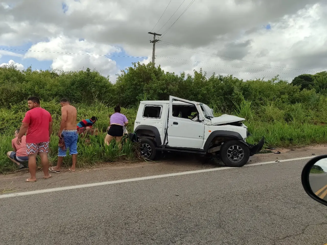 DUAS PESSOAS MORREM E VÁRIAS FICAM FERIDAS EM ACIDENTE ENTRE OS MIUNICÍPIOS DE SERRA CAIADA E BOM JESUS