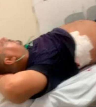 PAI ESFAQUEIA FILHO DURANTE BRIGA NO INTERIOR DO RN