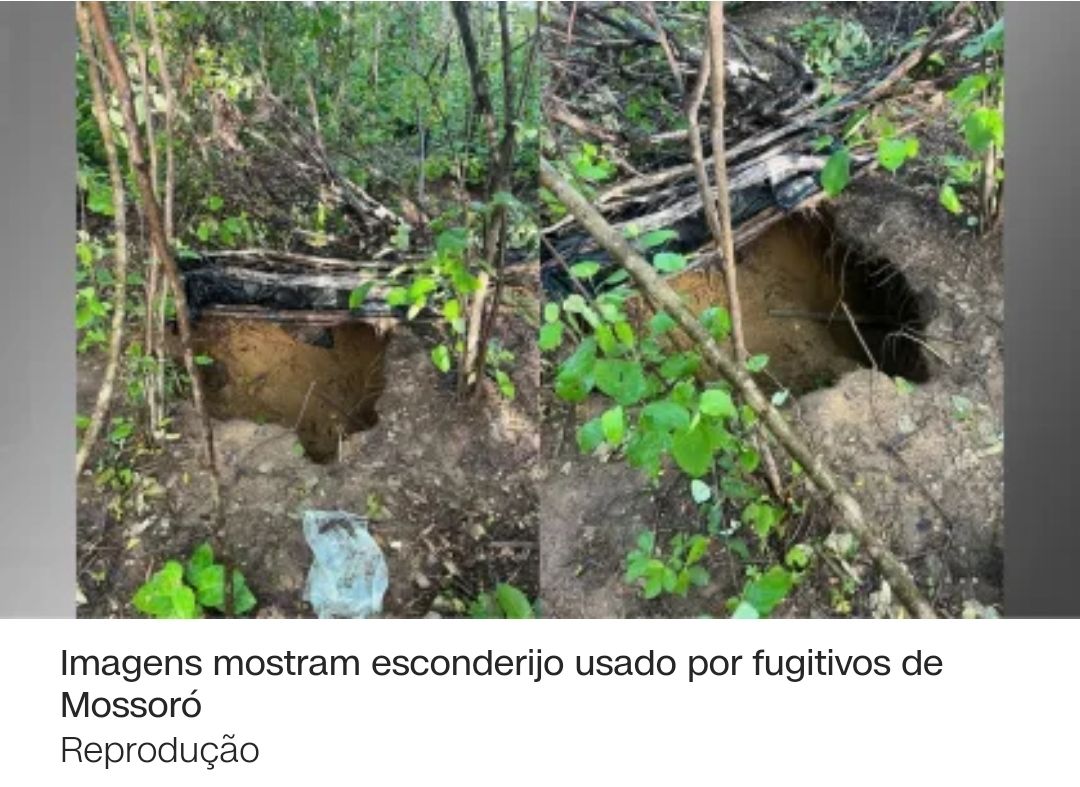 FUGITIVOS DE MOSSORÓ: POLÍCIA ENCONTRA ESCONDIRIJO USADO POR CRIMINOSOS