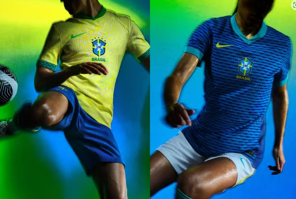 PATROCINADORA ANTECIPA CBF, E DIVULGA NOVOS UNIFORMES DA SELEÇÃO BRASILEIRA; VEJA FOTOS