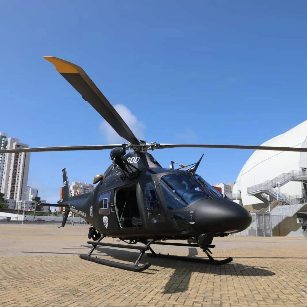HELICÓPTERO POTIGUAR 02 VOLTA A OPERAR APÓS MANUTENÇÃO SER FINALIZADA