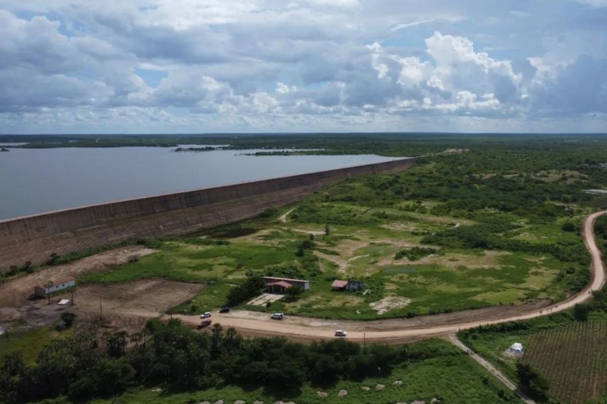 FALTA 35 CENTÍMETROS PARA A BARRAGEM DE UMARI COMPLETAR 100% DA SUA CAPACIDADE