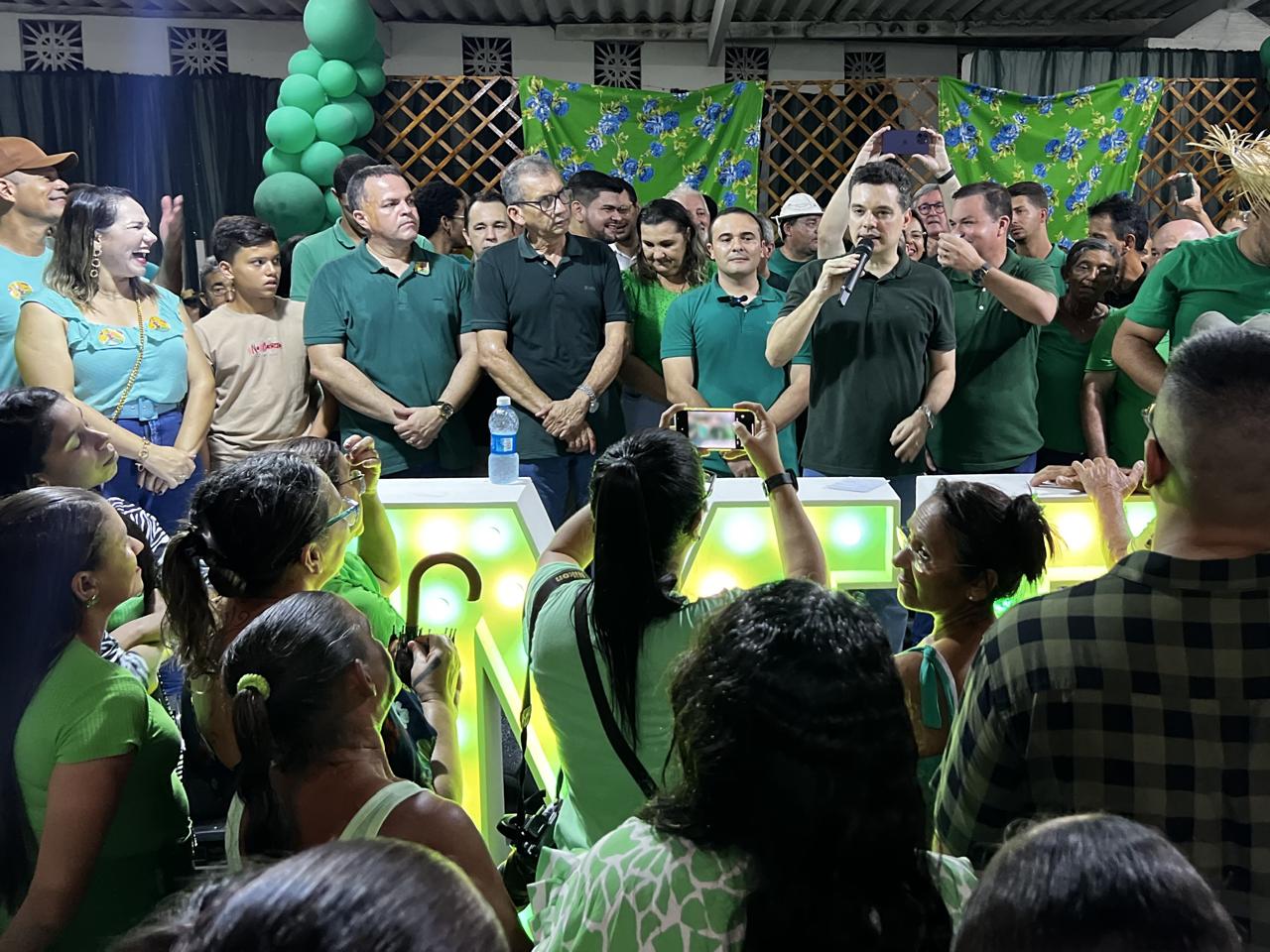 SOB A LIDERANÇA DO PREFEITO FLAVIO, MDB DE NOVA CRUZ CONFIRMA PRÉ-CANDIDATURA DA CHAPA JOQUINHA E DR IRALDO