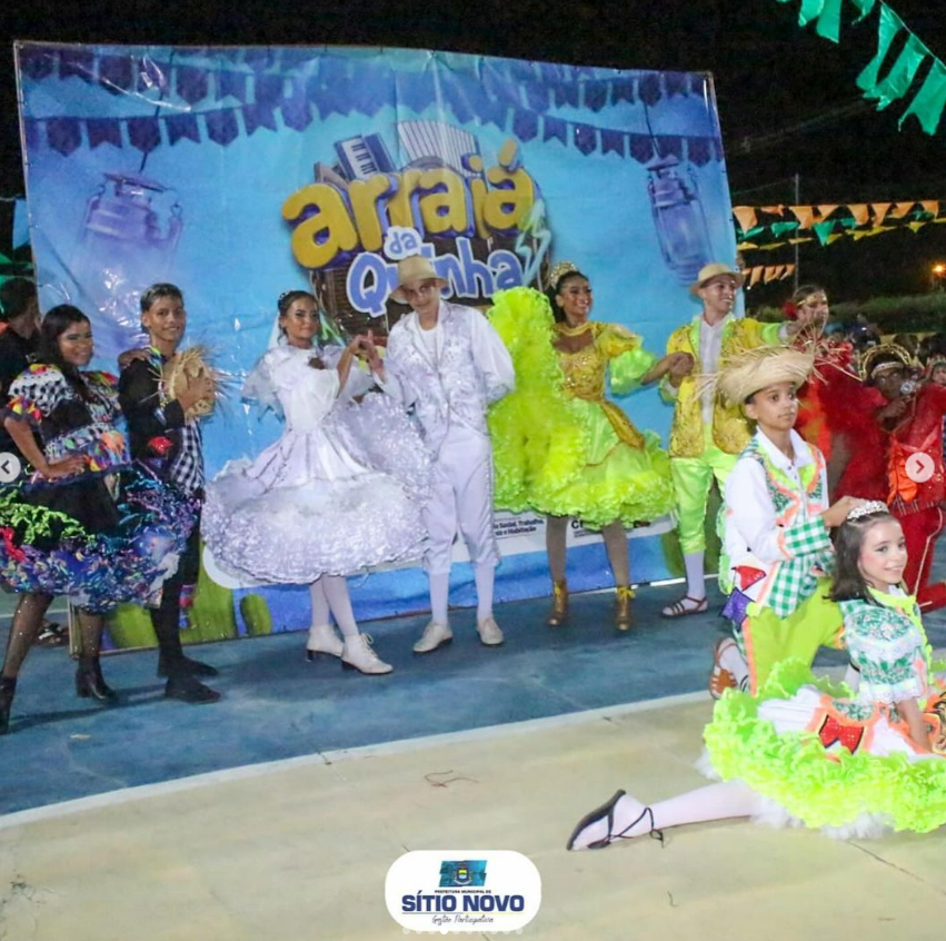 PREFEITURA DE SÍTIO NOVO ABRE HOJE O MAIOR FESTIVAL DE QUADRILHAS JUNINAS DA REGIÃO TRAIRI DO RN