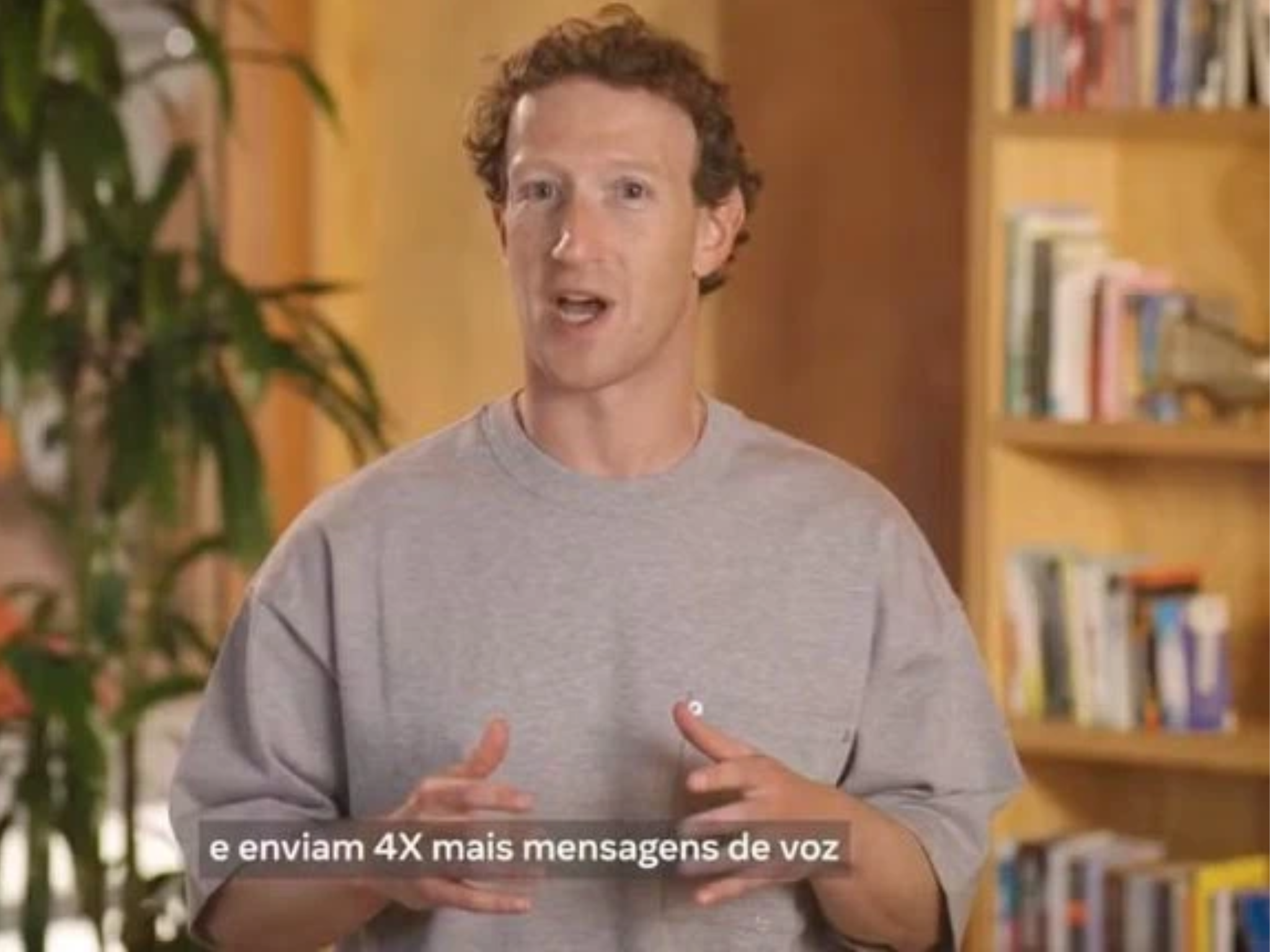 “PAÍS DO ZAP ZAP”: BRASIL ENVIA “4 VEZES MAIS ÁUDIOS DE WHATSAPP DO QUE EM OUTRO QUALQUER PAÍS”, DIZ MARK ZUCKERBERG