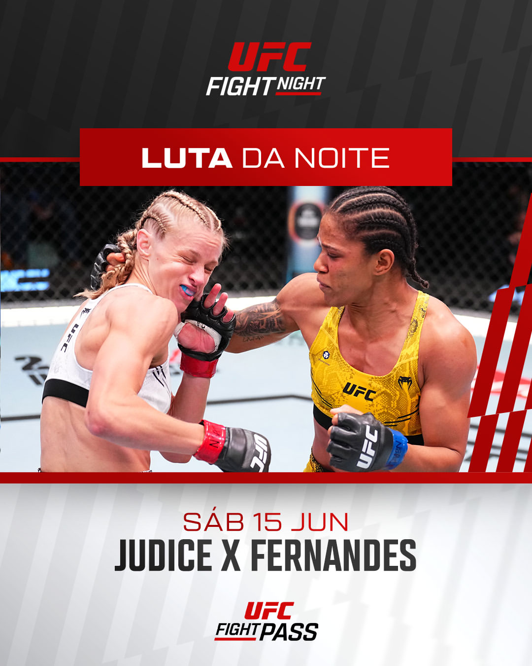 POTIGUAR GABI FERNANDES VENCE NO UFC E CONQUISTA BÔNUS POR MELHOR LUTA DA NOITE