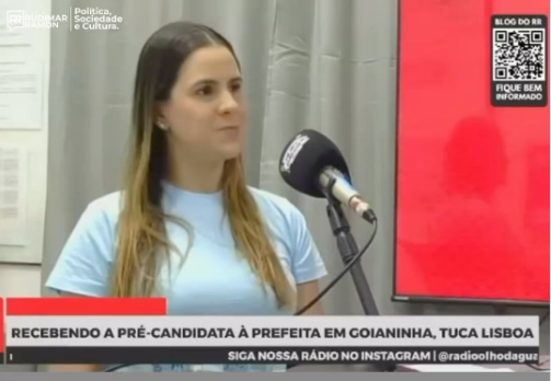 VÍDEO: “GOIANINHA NÃO PRECISA DE ASSISTENCIALISMO, GOIANINHA PRECISA DE ASSISTÊNCIA.” AFIRMA TUCA LISBOA