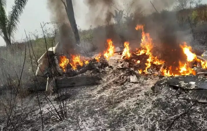 MAIS UM: AVIÃO DE PEQUENO PORTE CAI E MATA 5 PESSOAS NO MATO GROSSO