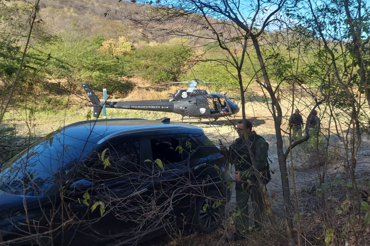 POTIGUAR 01 APOIA BUSCAS POR SUSPEITOS DO ASSASSINATO DE PREFEITO E PAI EM JOÃO DIAS