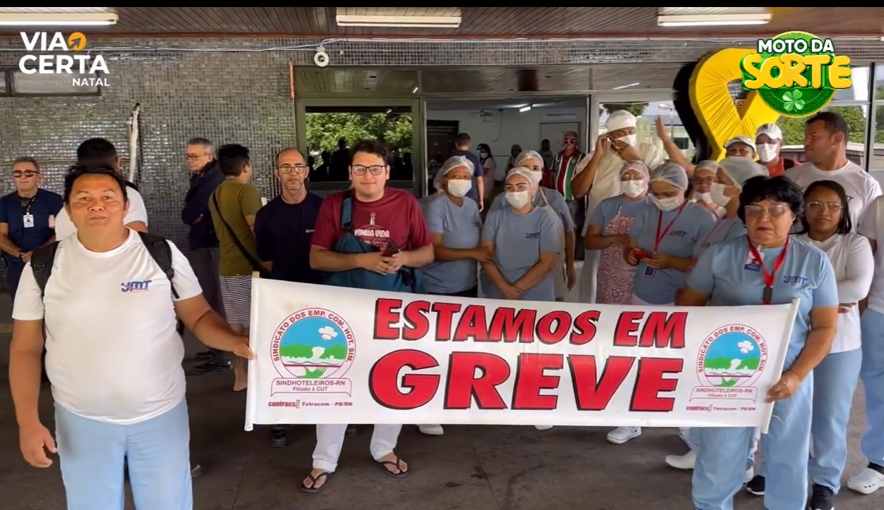 [VÍDEO] URGENTE: PROFISSIONAIS TERCEIRIZADOS PARALISAM ATIVIDADES NO WALFREDO GURGEL EM NATAL