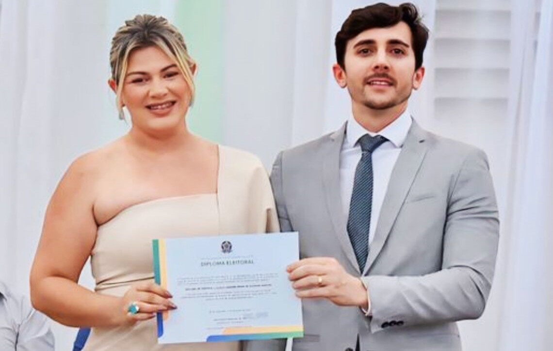JANAINA É DIPLOMADA PRIMEIRA MULHER PREFEITA DA HISTÓRIA DE LAGOA DE PEDRAS/RN