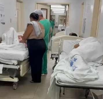 CAOS NO HOSPITAL WALFREDO GURGEL CONTINUA