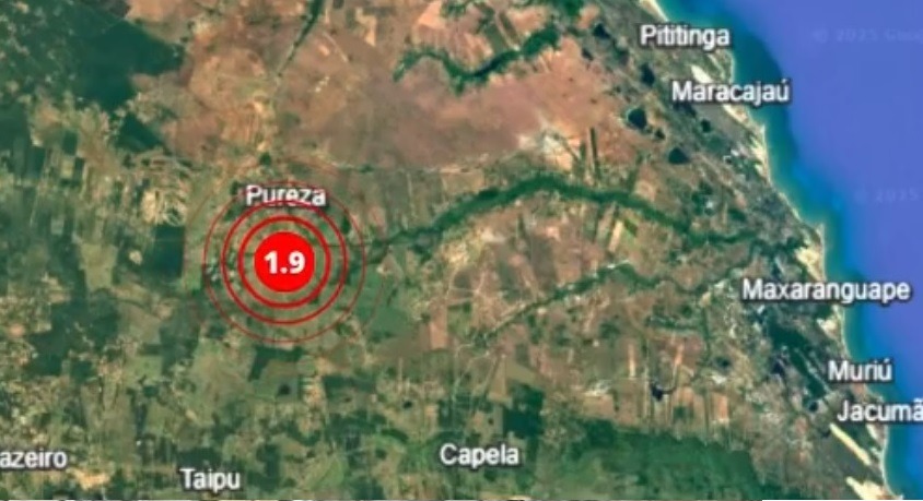 TREMOR DE TERRA É REGISTRADO EM CIDADE DO RN