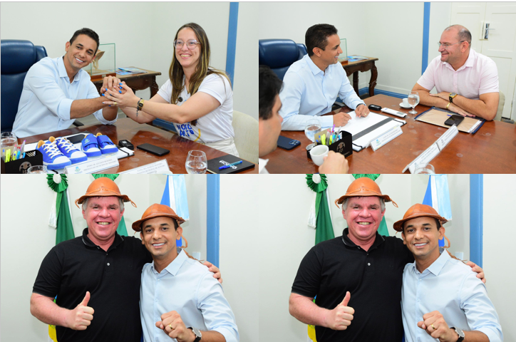 ALLYSON RECEBE QUATRO PREFEITOS EM UM DIA E COMPARTILHA EXPERIÊNCIAS DE SUCESSO EM MOSSORÓ