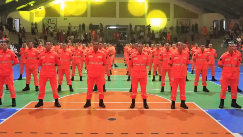 RN GANHA REFORÇO: 64 NOVOS SOLDADOS SE FORMAM NO CORPO DE BOMBEIROS