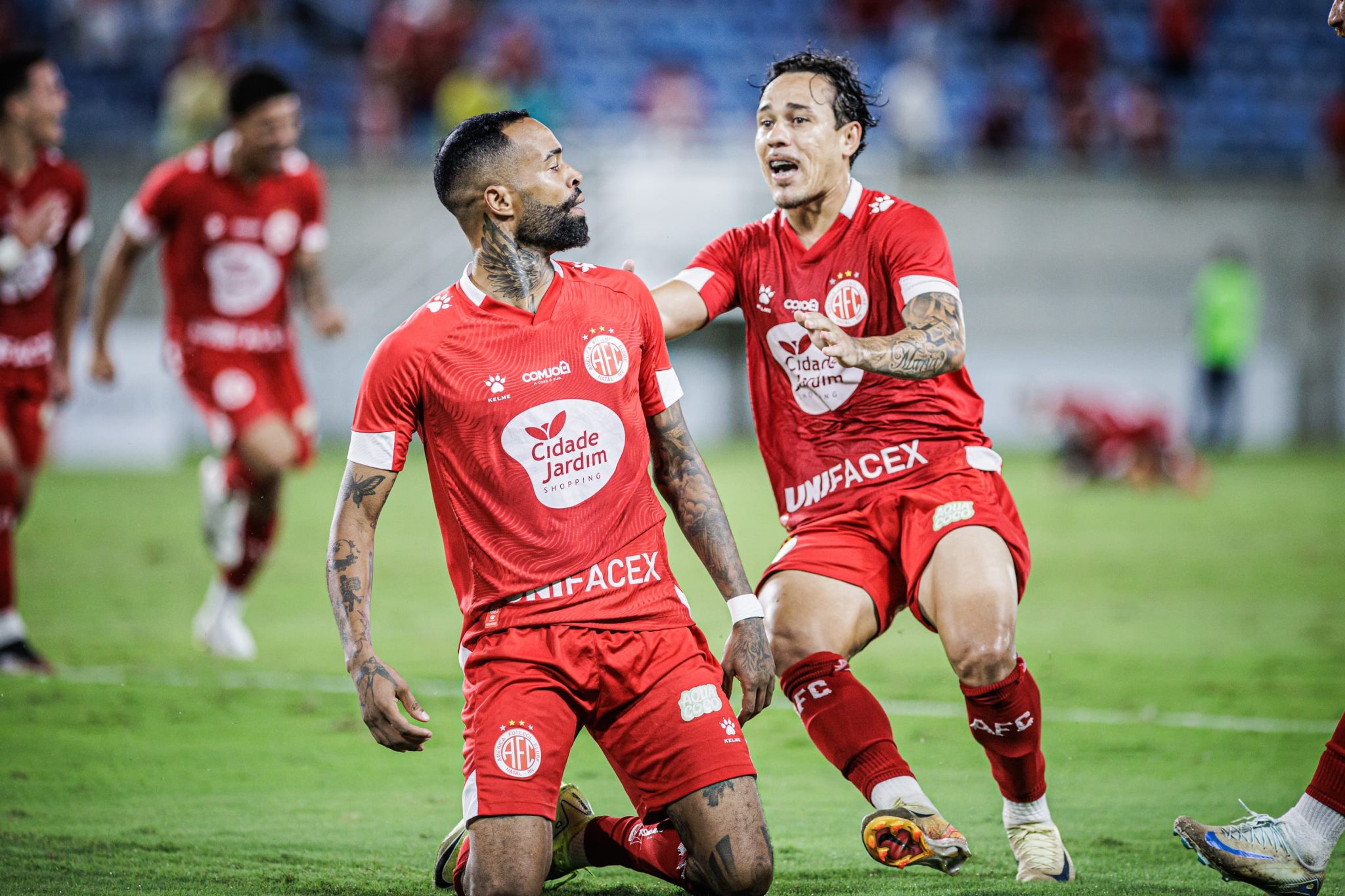 AMÉRICA MARCA NO FINAL E VENCE FERROVIÁRIO NA SÉRIE D