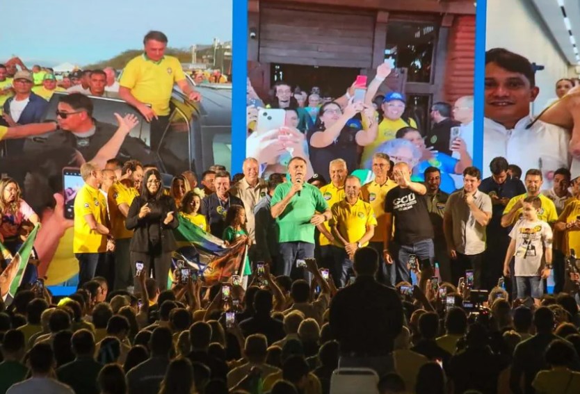 BOLSONARO ENCERRA VISITA AO RN E REFORÇA ROGÉRIO MARINHO PRÉ-CANDIDATO AO GOVERNO