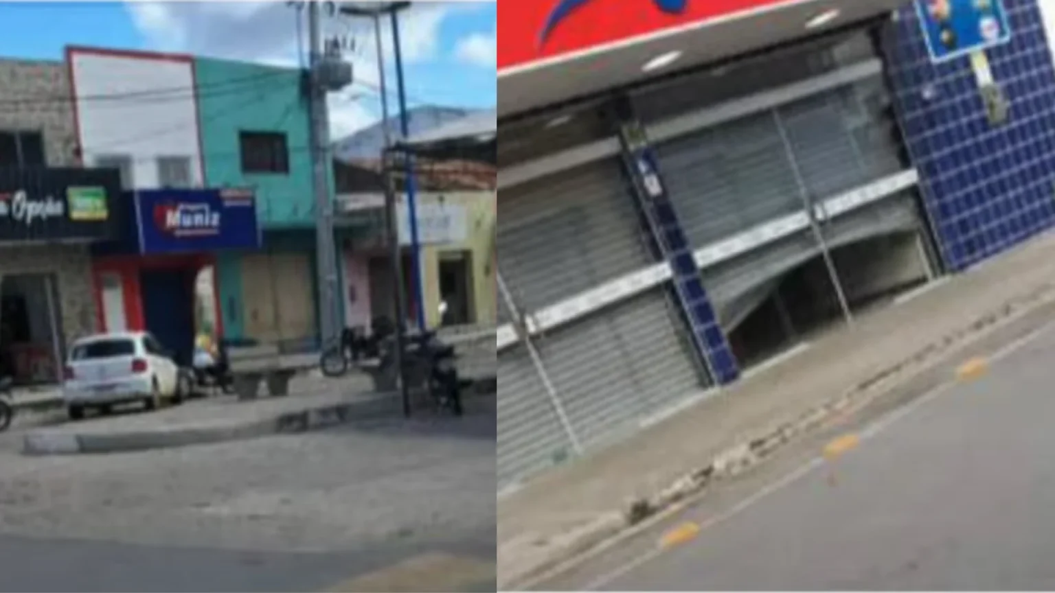 HOMENS ARMADOS E COM EXPLOSIVOS INVADEM SUPERMERCADO E LOTÉRICA DURANTE MADRUGADA NO INTERIOR DO RN