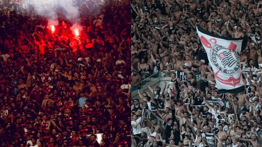 PESQUISA REVELA RANKING DAS MAIORES TORCIDAS DO BRASIL EM 2025; VEJA