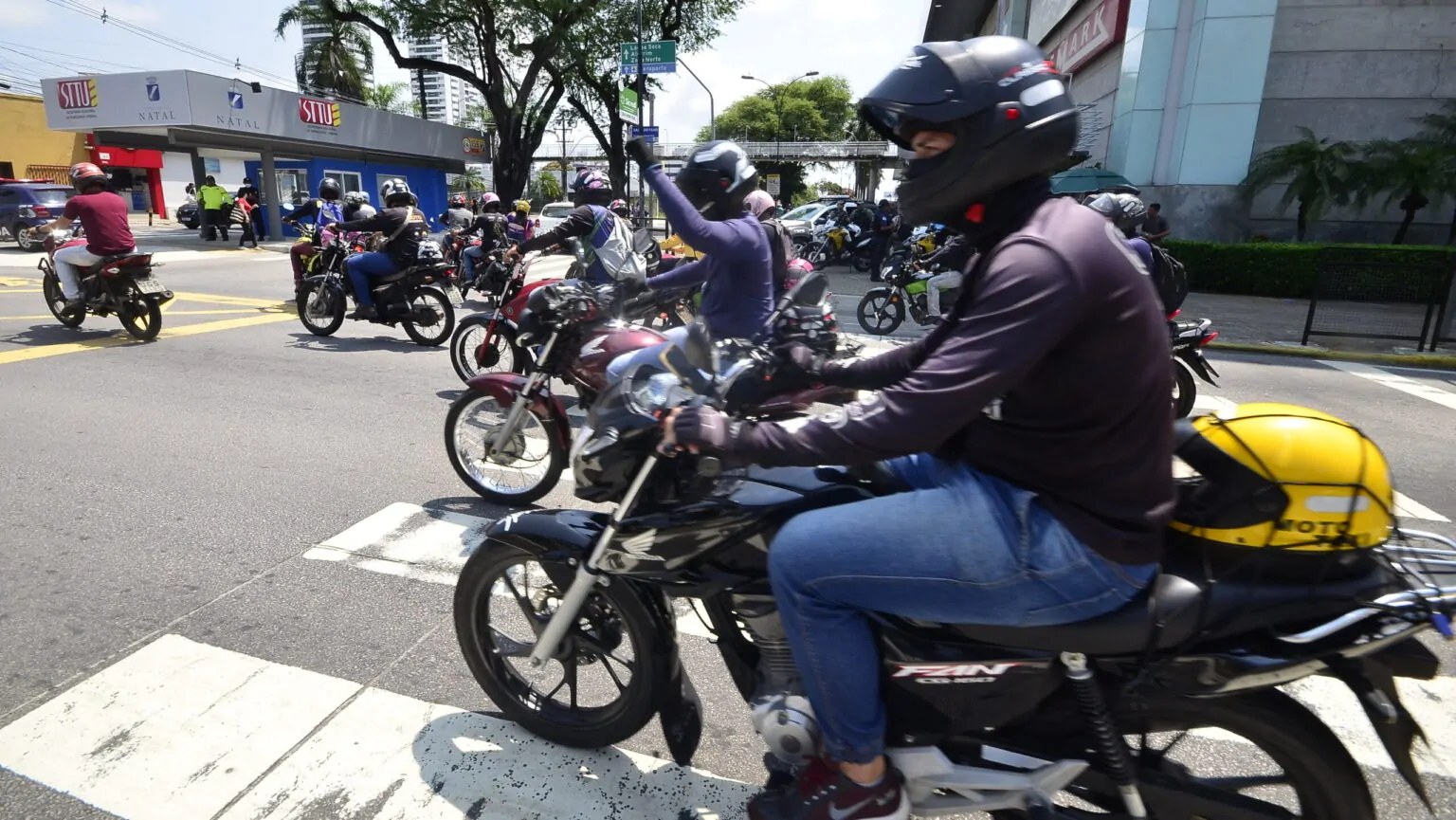 ACIDENTES COM MOTOCICLETAS EM NATAL CRESCEM 12,2% EM 2025