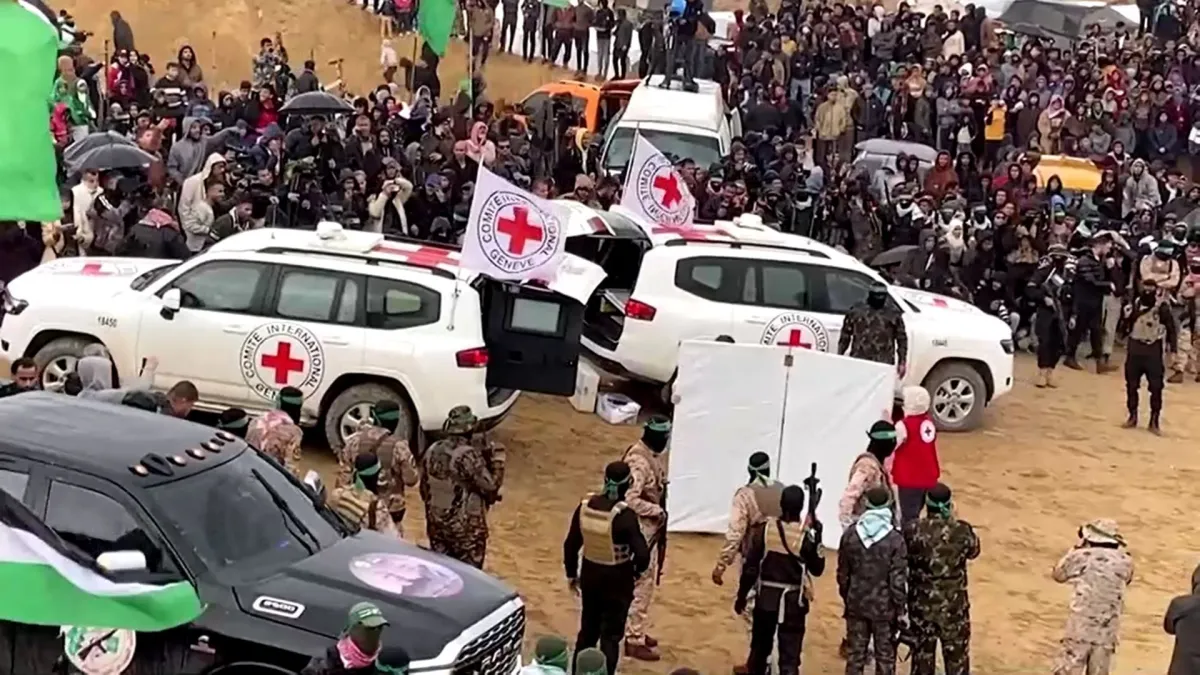 LIBERTAÇÃO DE REFÉNS COMEÇARÁ NA SEGUNDA-FEIRA, DIZ AUTORIDADE DE ISRAEL