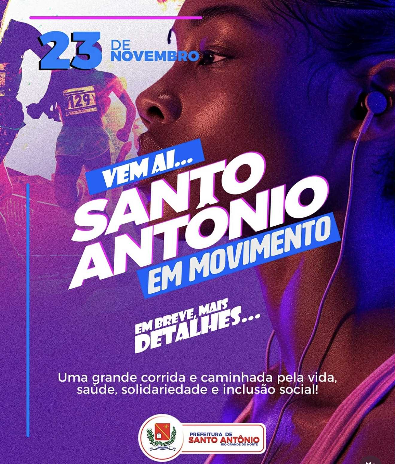 PREFEITURA DE SANTO ANTÔNIO ANUNCIA MEGA EVENTO “SANTO ANTÔNIO EM MOVIMENTO” PARA NOVEMBRO