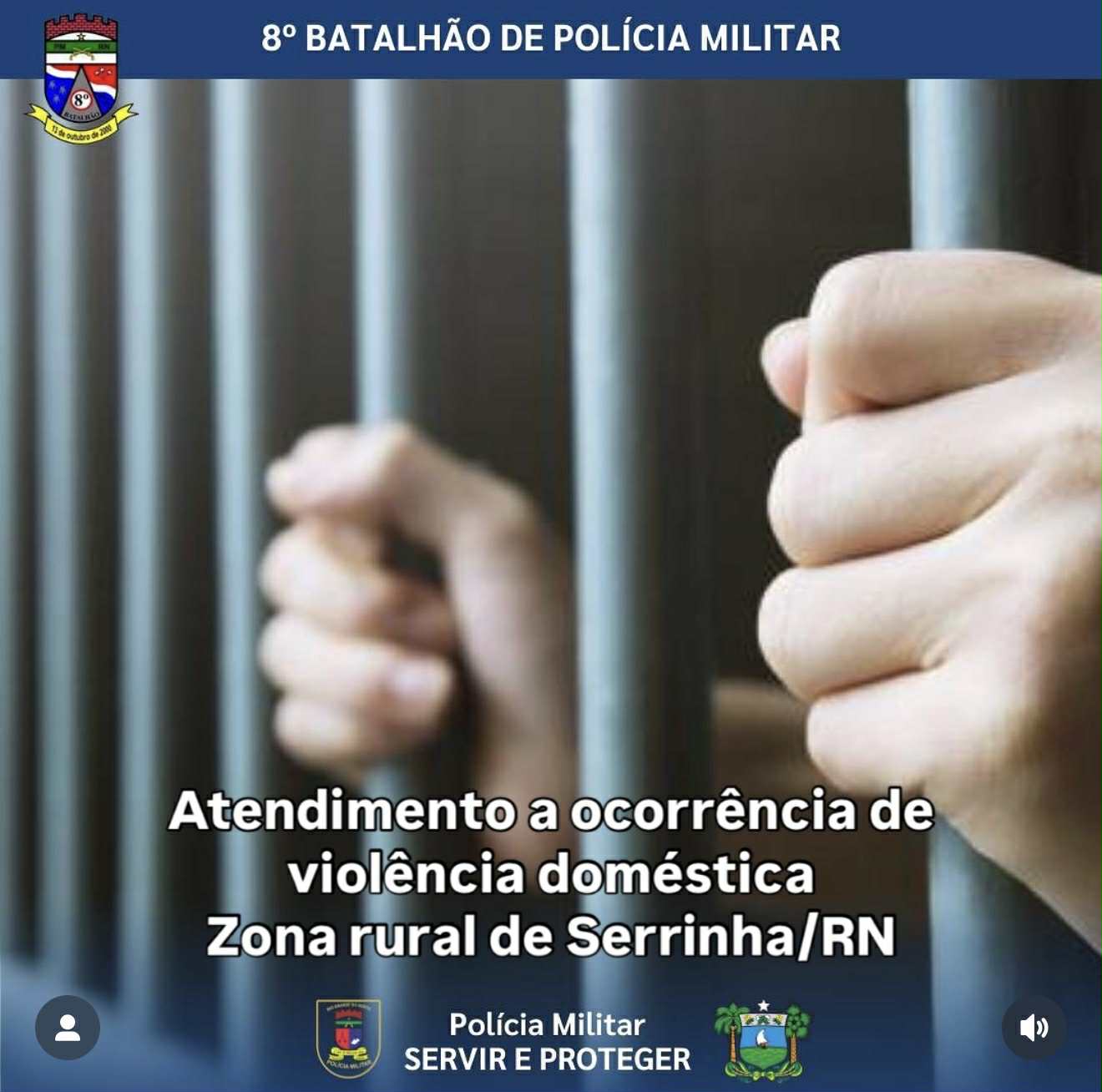 8º BPM REALIZA ATENDIMENTO A OCORRÊNCIA DE VIOLÊNCIA DOMÉSTICA EM SERRINHA/RN