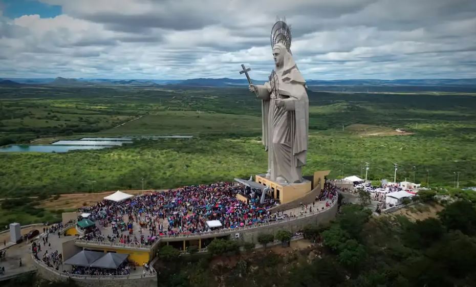ESTÁTUA DE SANTA RITA DE CÁSSIA É RECONHECIDA COMO PATRIMÔNIO CULTURA, TURÍSTICO E RELIGIOSO DO RN