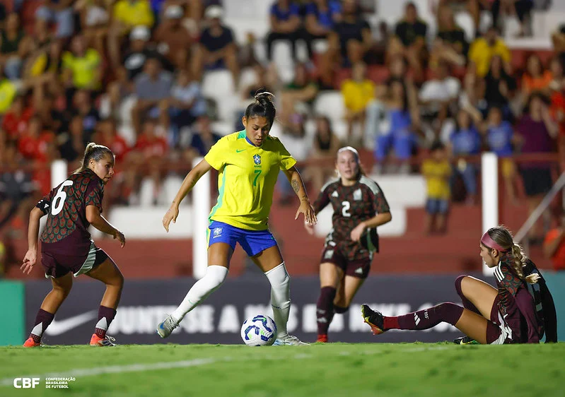 SANTOANTONIENSE GISELE É CONVOCA PARA AMISTOSOS DA SELEÇÃO BRASILEIRA SUB-20