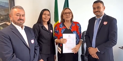 PREFEITO RAULISON RIBEIRO CUMPRE AGENDA EM BRASÍLIA E SE REÚNE COM A SENADORA ZENAIDE MAIA EM BUSCA DE NOVOS RECURSOS PARA SANTO ANTÔNIO