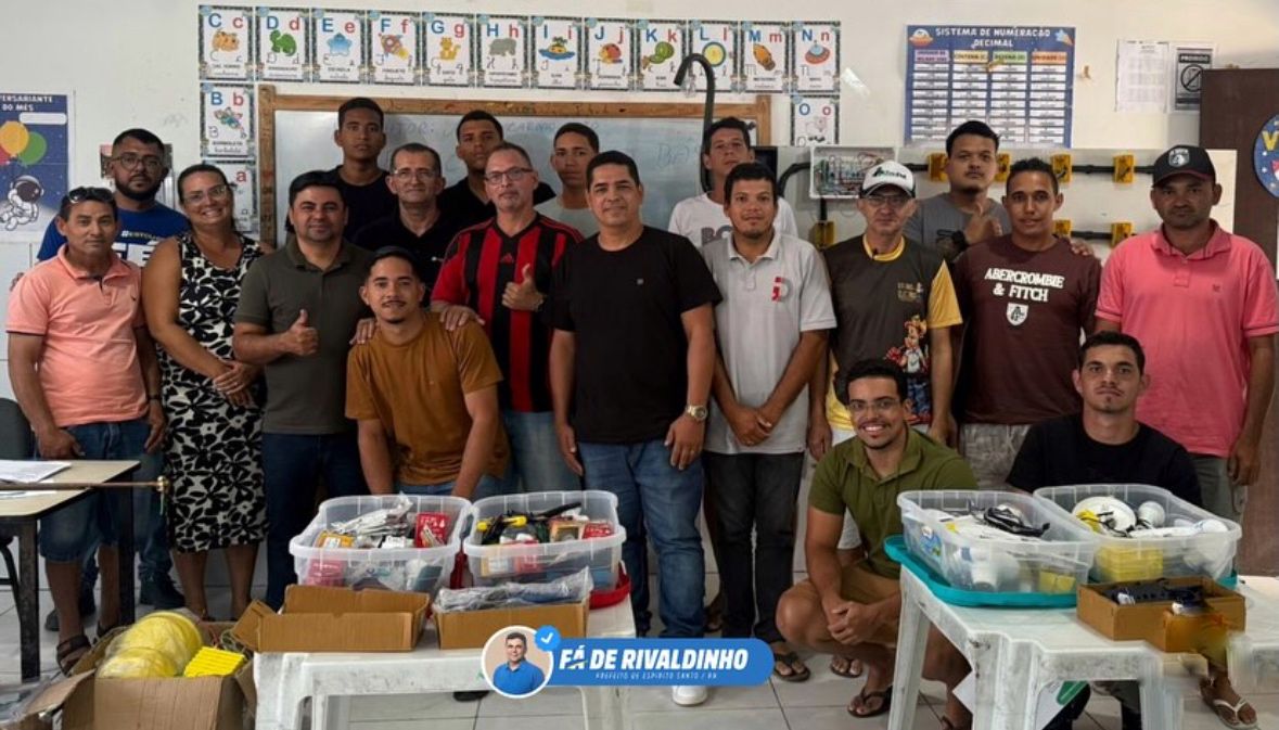 PREFEITO FÁ DE RIVALDINHO REFORÇA COMPROMISSO COM A CAPACITAÇÃO PROFISSIONAL EM ESPÍRITO SANTO