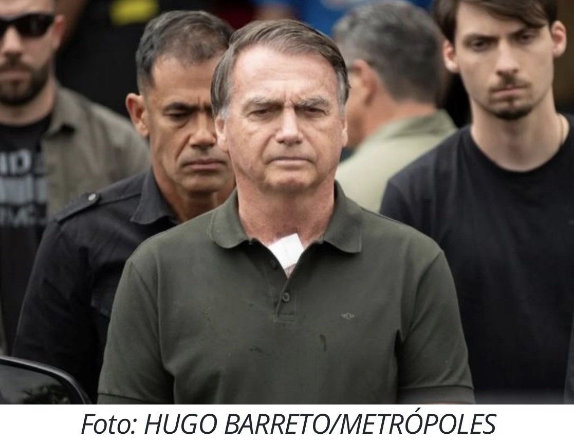 BOLSONARO É PRESO PELA POLÍCIA FEDERAL