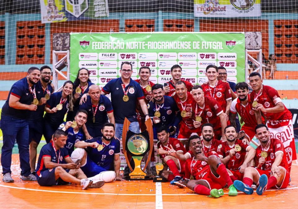AMÉRICA VIRA SOBRE O APODI E CONQUISTA 40º TÍTULO DO FUTSAL POTIGUAR COM CAMPANHA INVICTA