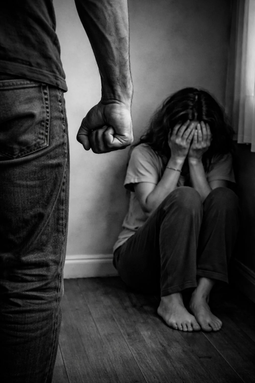 POLICIAIS DE SANTO ANTÔNIO CONDUZ HOMEM AO DP POR VIOLÊNCIA DOMÉSTICA CONTRA MULHER