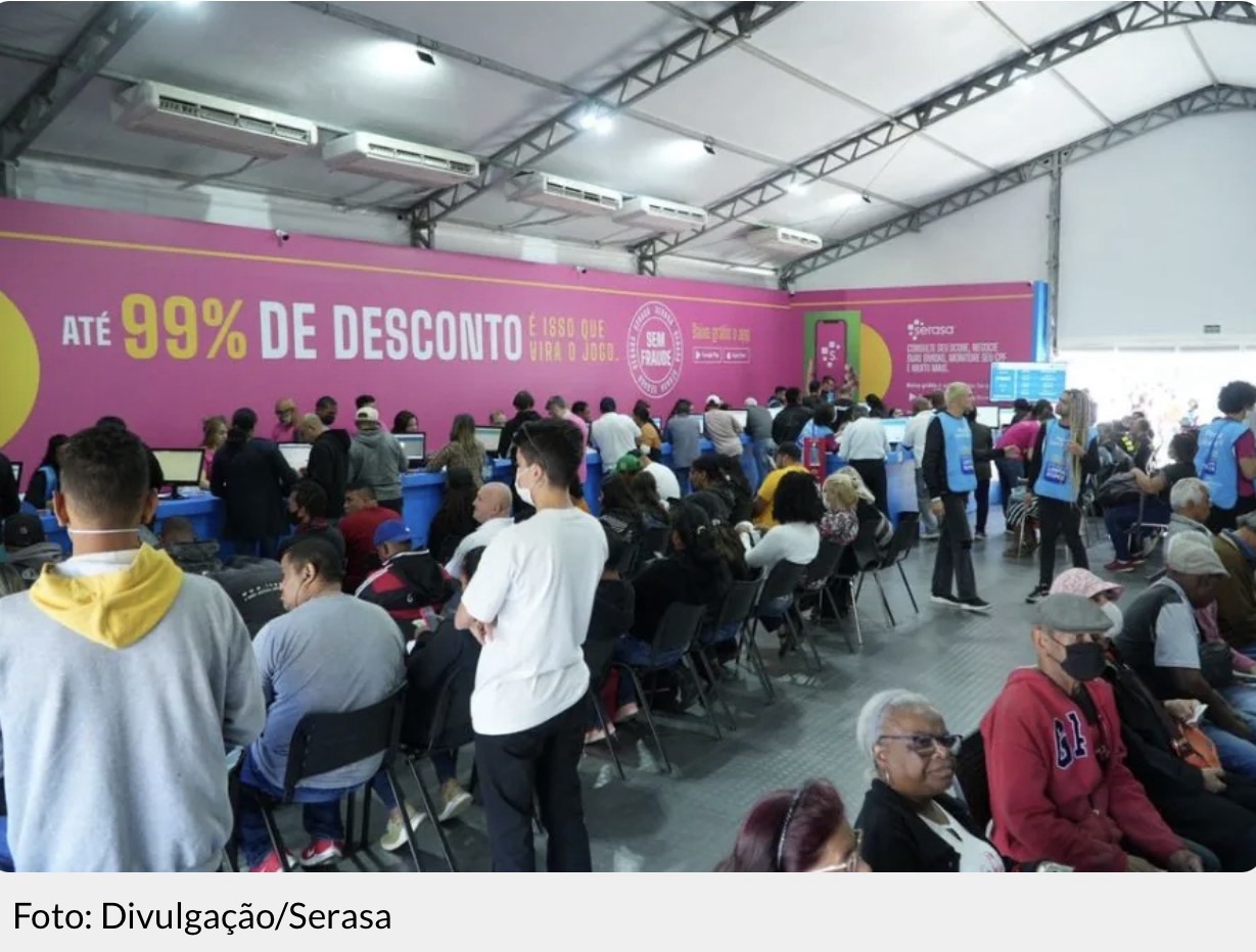 FEIRÃO LIMPA NOME COM DESCONTO DE ATÉ 99% PARA NEGOCIAR DÍVIDAS VAI ATÉ 1º DE ABRIL