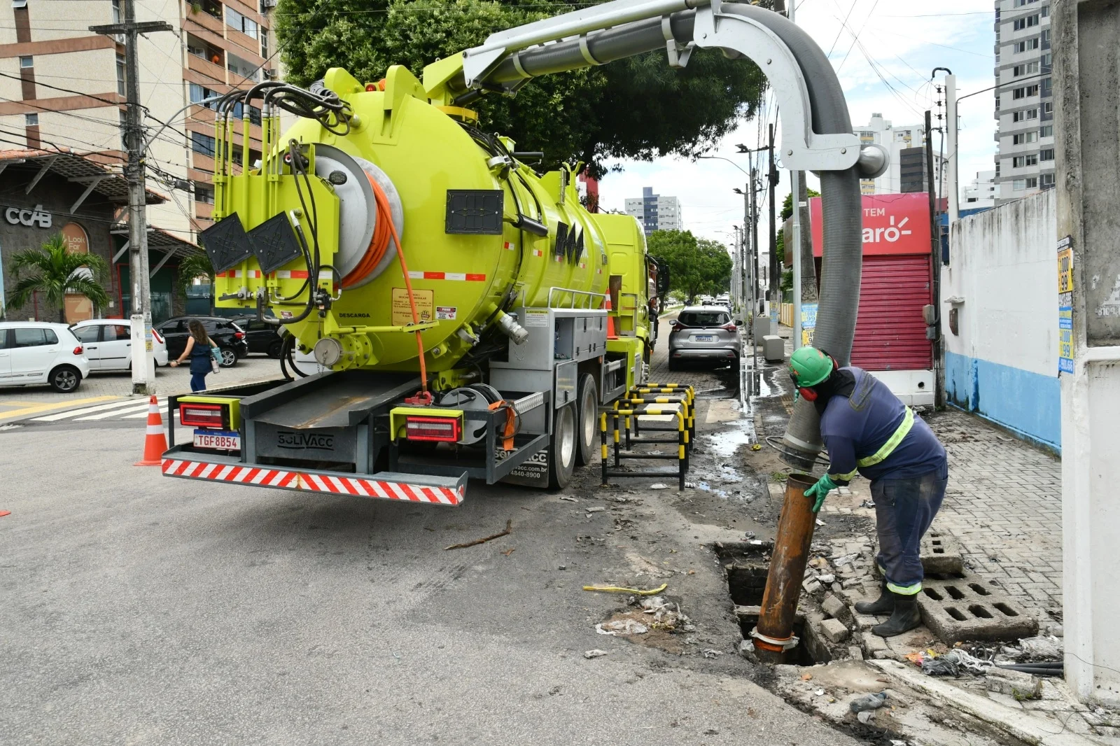 OPERAÇÃO DE DRENAGEM JÁ REMOVEU 48 MIL TONELADAS EM LIXO DAS GALERIAS DE NATAL