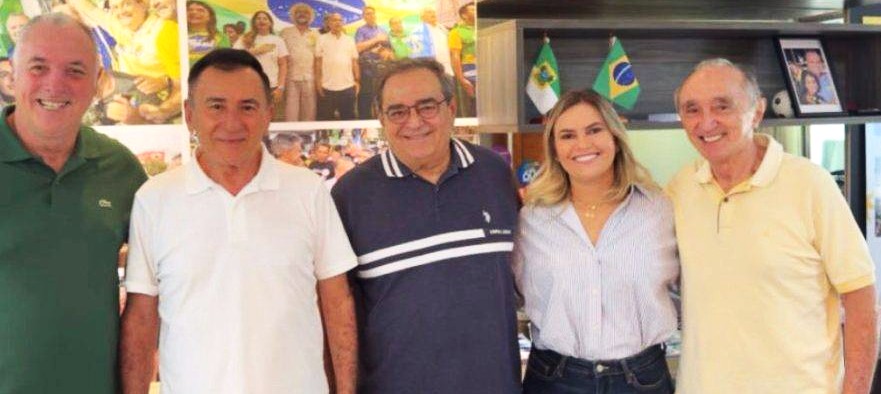 ÁLVARO DIAS E JOANNA GUERRA SE FILIAM AO PL NO RN